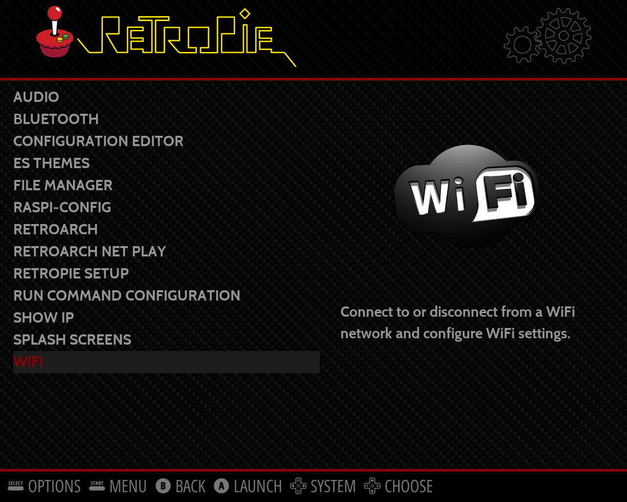 As instruções para instalar jogos via Wi-Fi