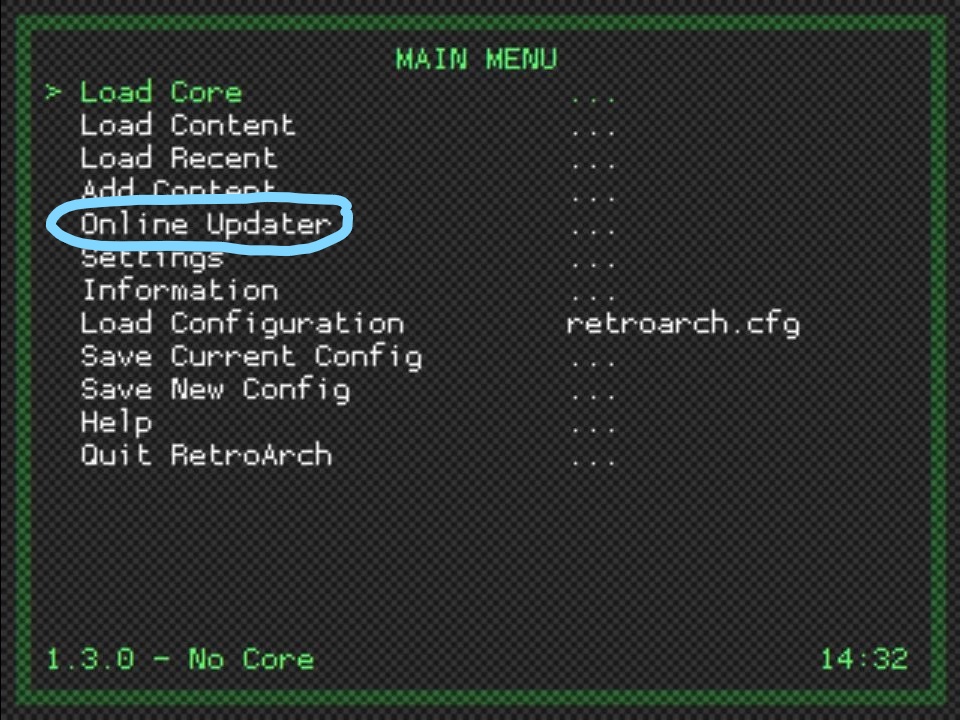 Downloading Cheats in Retropie 4.3 RetroPie Forum