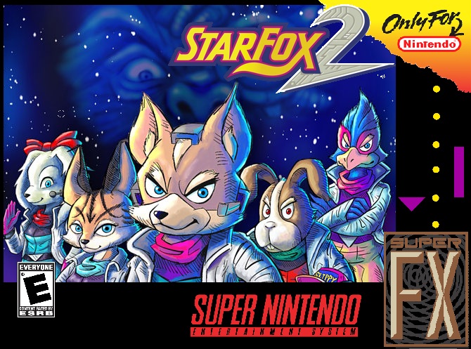 Starfox 2 Box Art.