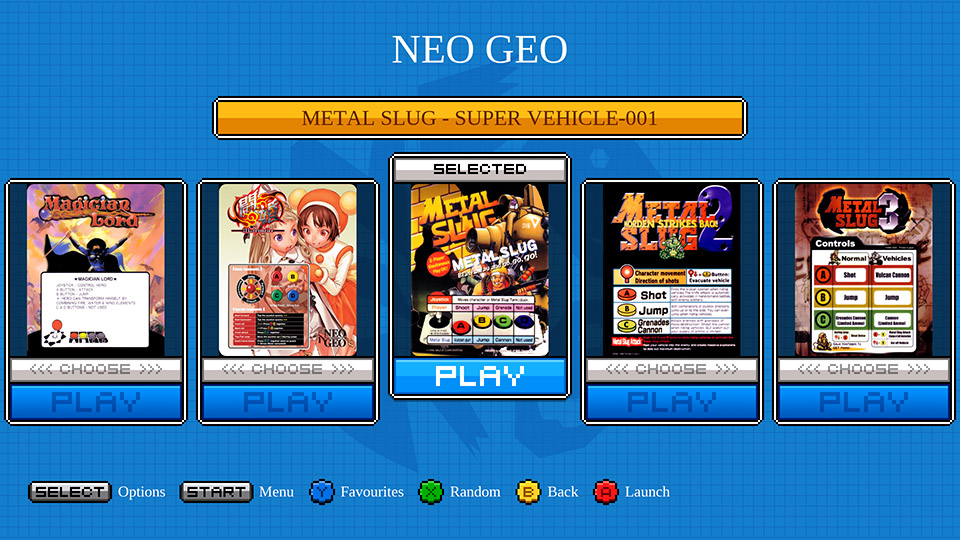 Neo Geo Rom Set Retropie