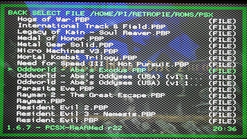 how to switch disc on a pbp file retro pie