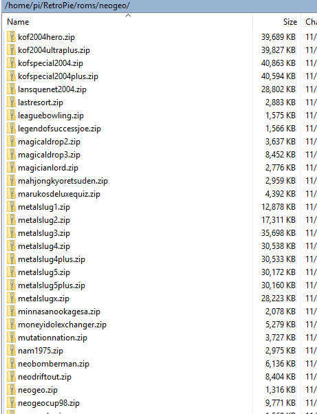 Neo geo roms retropie download