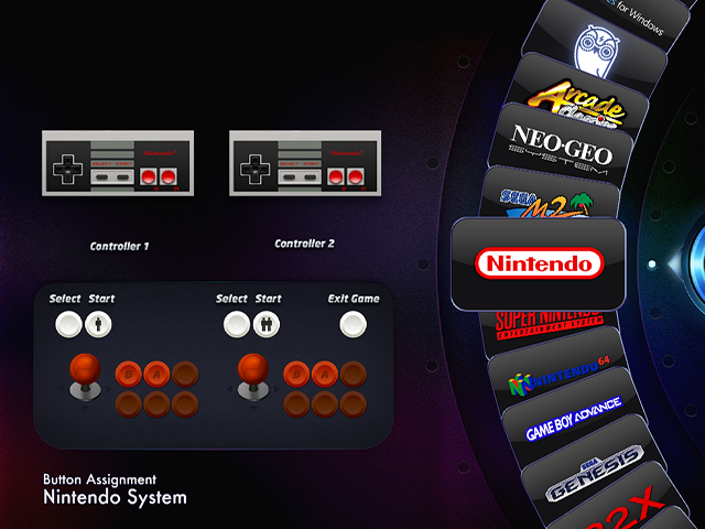 arcade control panel layout template