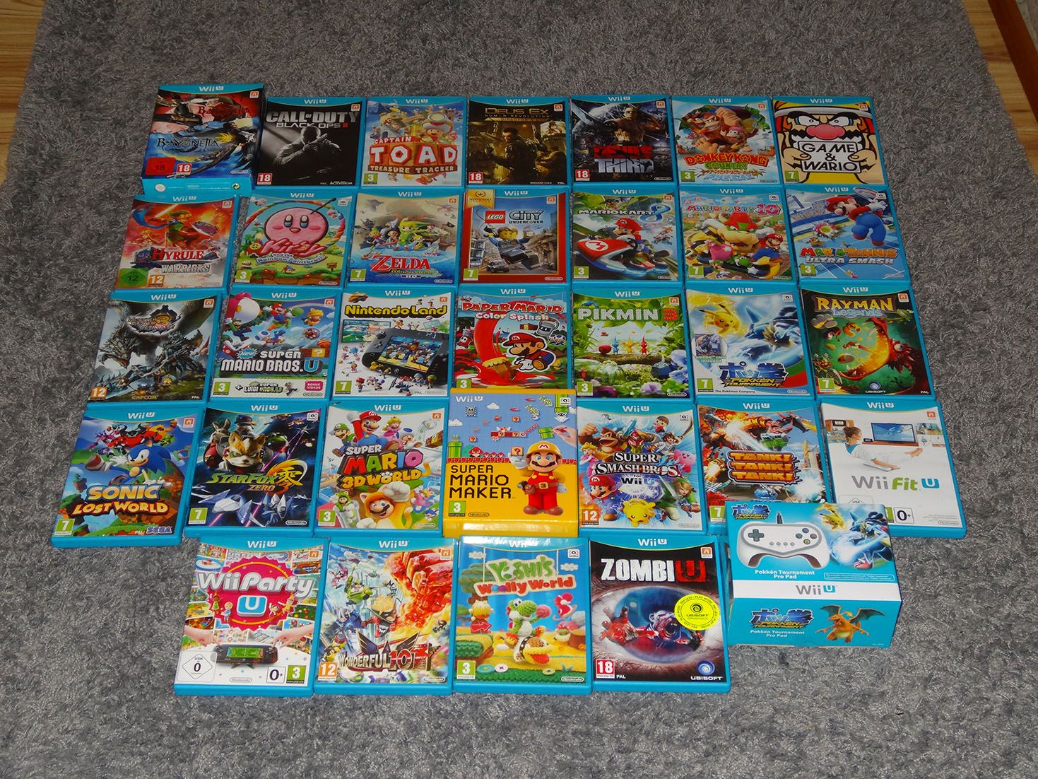 complete wii u collection
