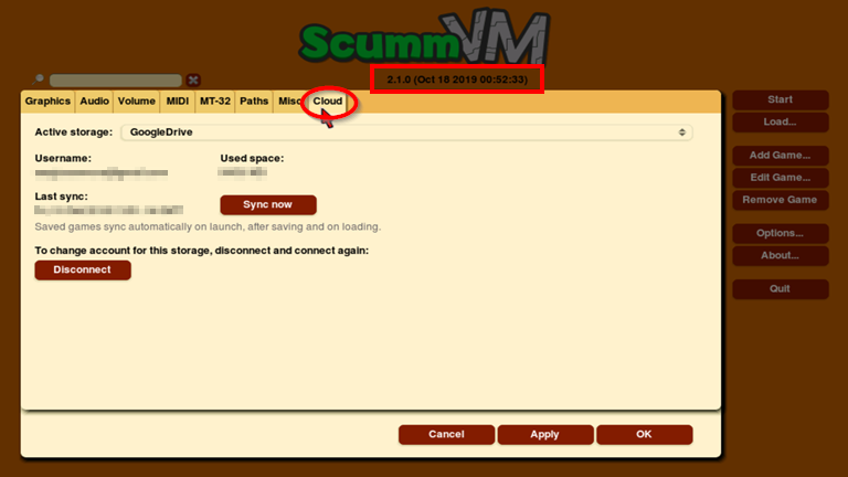 scummvm log file location