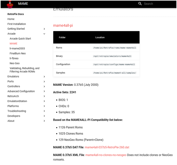 MAME not running ROMs issue - RetroPie Forum