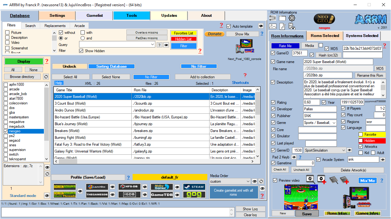 Configuration of systems and games - RetroBat Wiki