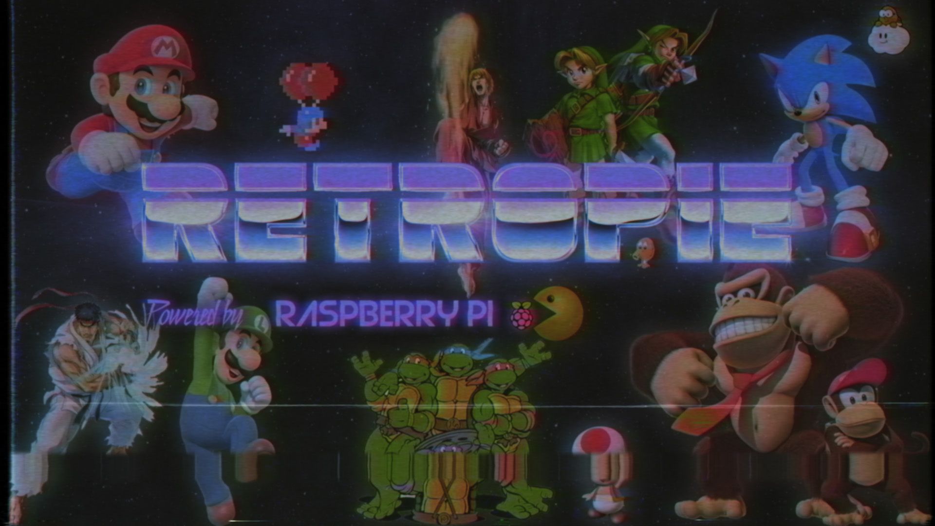 Retro style splash screen RetroPie Forum
